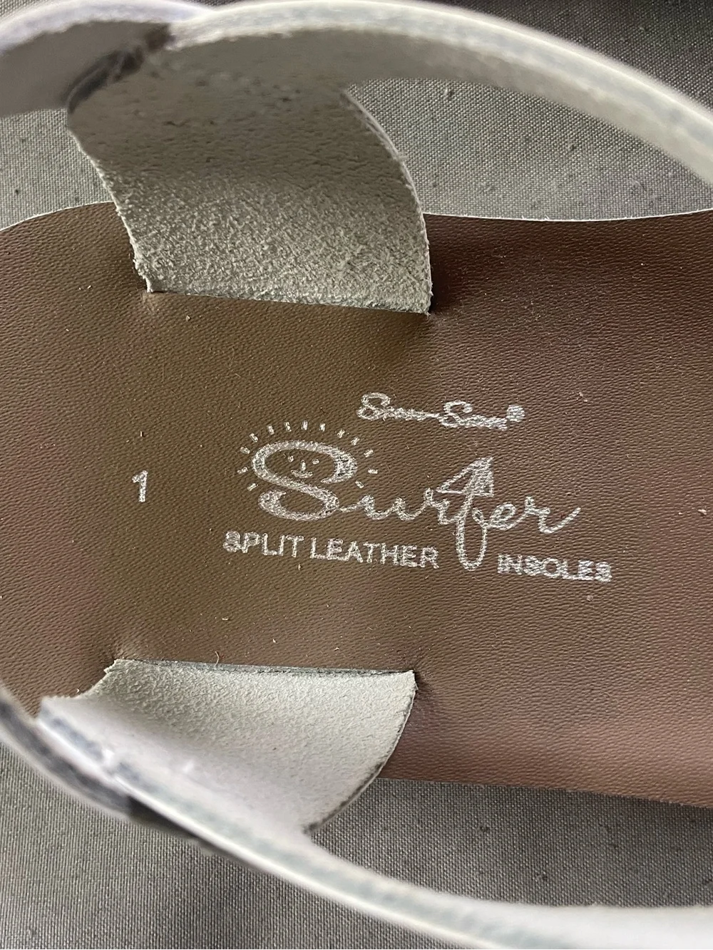 Sun-San Surfer Sandal Baby Blue Size 1